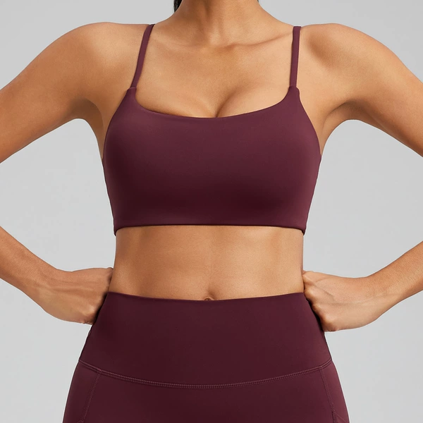 Bra Bordeaux Red