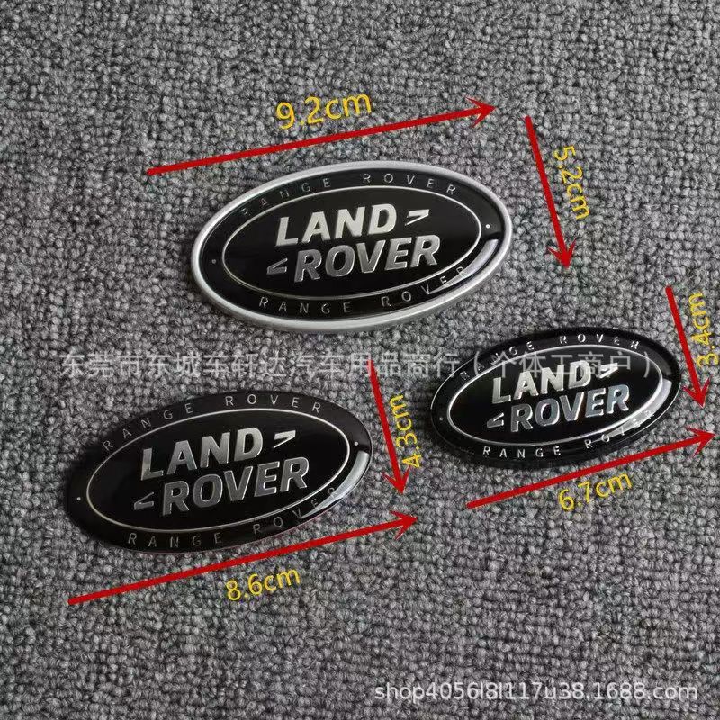 Suitable for Land Rover Car Logo, Range Rover Car Sticker, Land Rover Car Logo Modification, Carbon Fiber Rangerover Rear Emblem