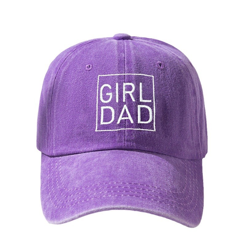 Nueva gorra de béisbol bordada con la inscripción GIRL DAD, estilo casual, versátil, para hombre y mujer, protección solar para exteriores.