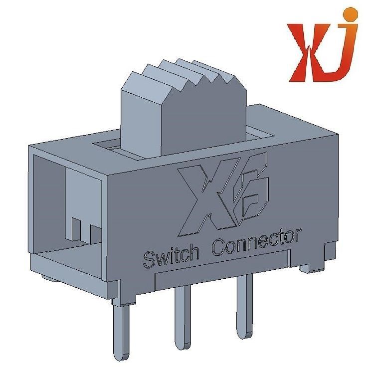 两档拔动开关2档3脚  正拨2位滑动开关三脚  小型2位拨动开关两位