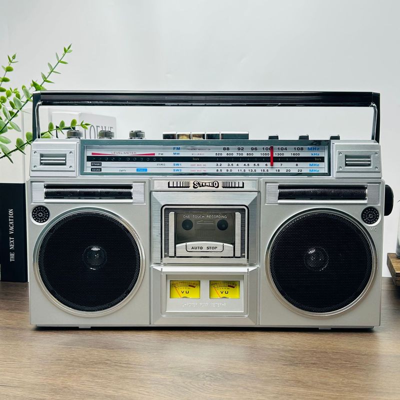 レトロノスタルジックなレコーダーテープマシン 80年代の昔ながらのノスタルジックなステレオレコーダー重低音Bluetoothオーディオ|undefined
