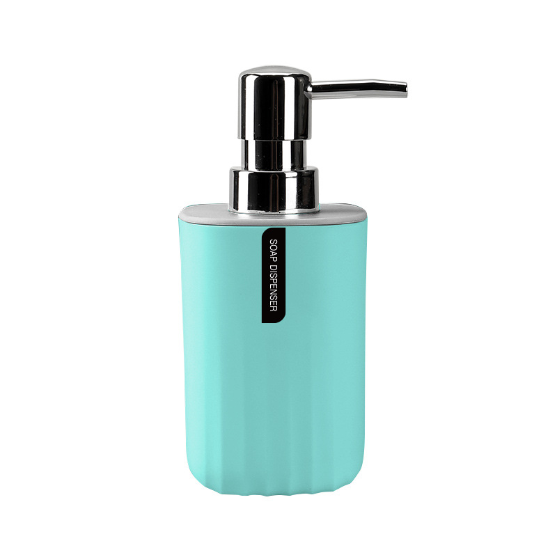 Champú Gel de ducha botella vacía botella simple prensa patrón de onda apretón almacenamiento loción desinfectante de manos botella