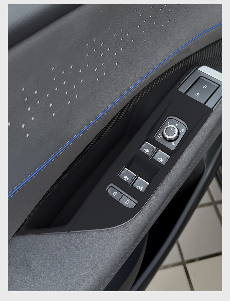Suitable for Volkswagen Teramont Pro Door Handle Storage Mat, Window Panel Silicone Protective Mat, Interior Decoration Accessories