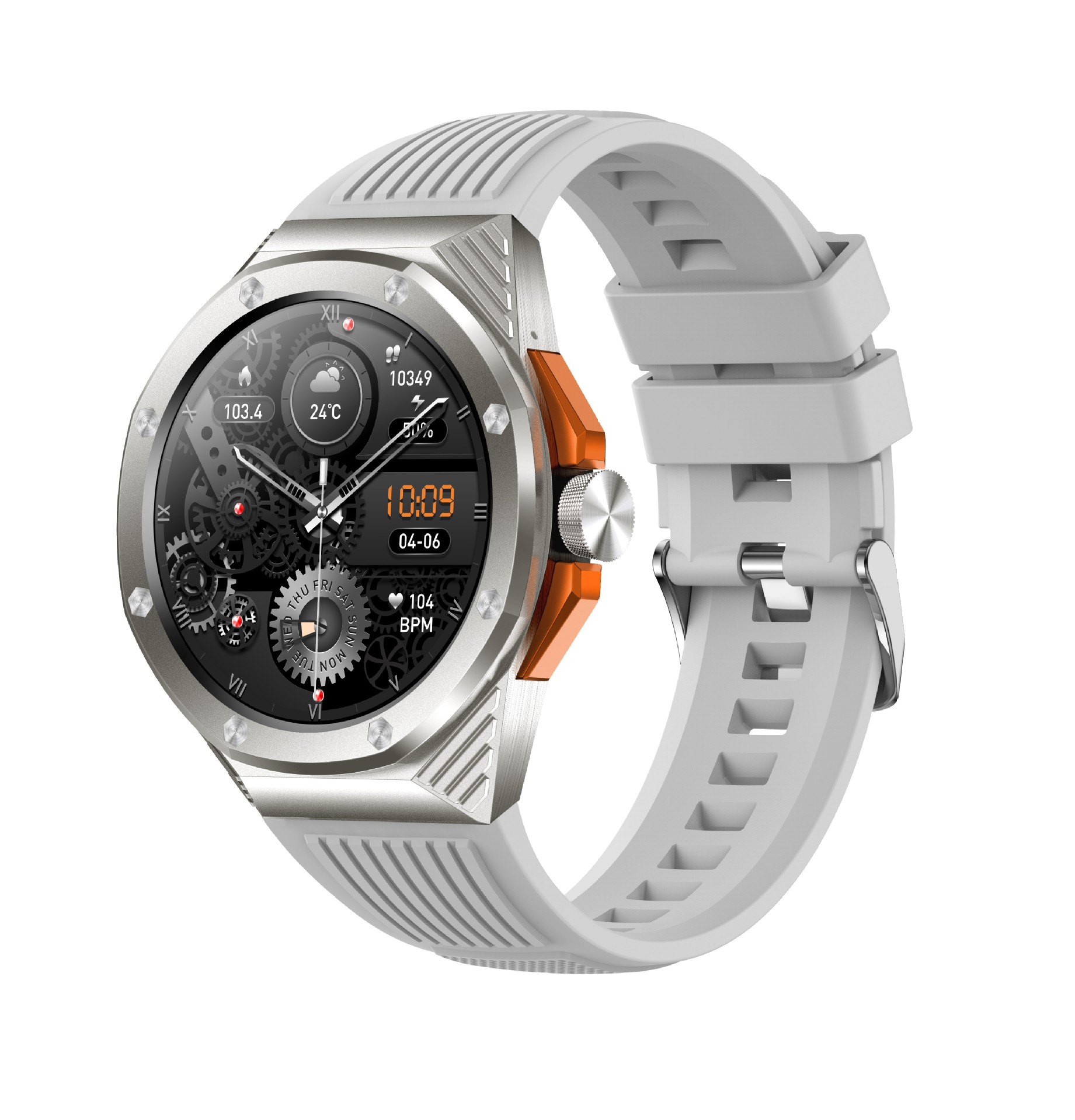 Smart Watch With Bluetooth Call And Health Monitoring Features_voghion.com