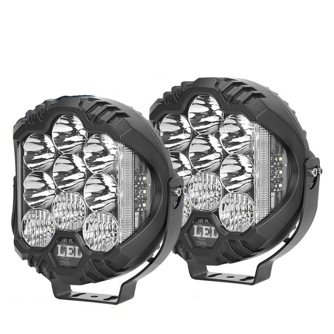 Wrangler Work Light 3inch 5inch 7inch Led Round Front Bumper Three-Sided Light-Emitting Off-Road Vehicle Modified Headlight Wrangler Work Light 3inch 5inch 7inch Led Round Front Bumper Three-Sided Light-Emitting Off-Road Vehicle Modified Headlight