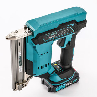 Cross-Border Brushless Lithium Electric Nail Gun Household Rechargeable Straight Nail Gun Code Nail Nail Air Nail Gun Woodworking Electric Nail Gun