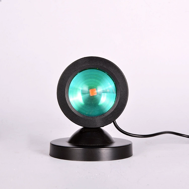 Напольная проекторная лампа Sunset, светодиодная атмосферная подсветка 1.5W, RGB16 и выбор цветов заката