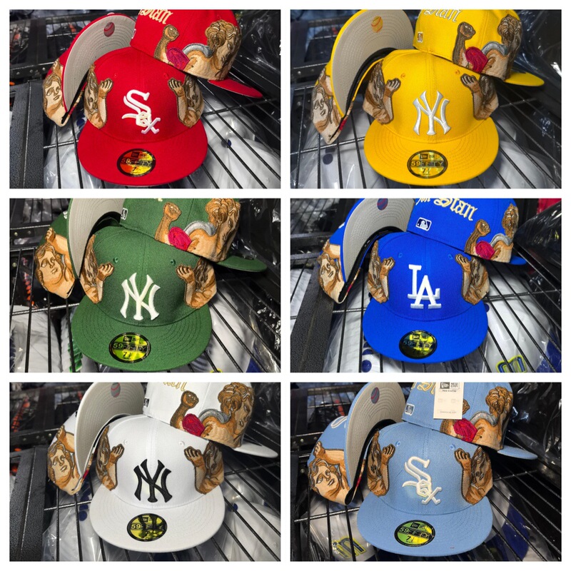 John_&_ Stan Angel Like Size Cap Closed Cap Baseball Cap Sunscreen Sunshade Cap Embroidered Cap