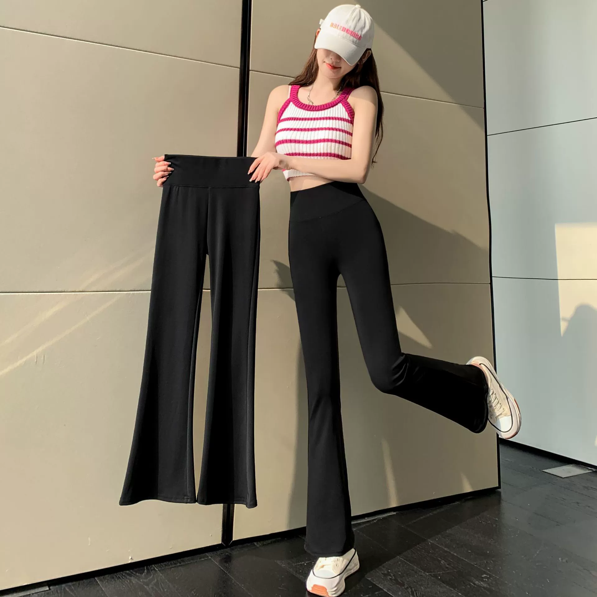 Summer shark, leggings, base fitted elastic trousers