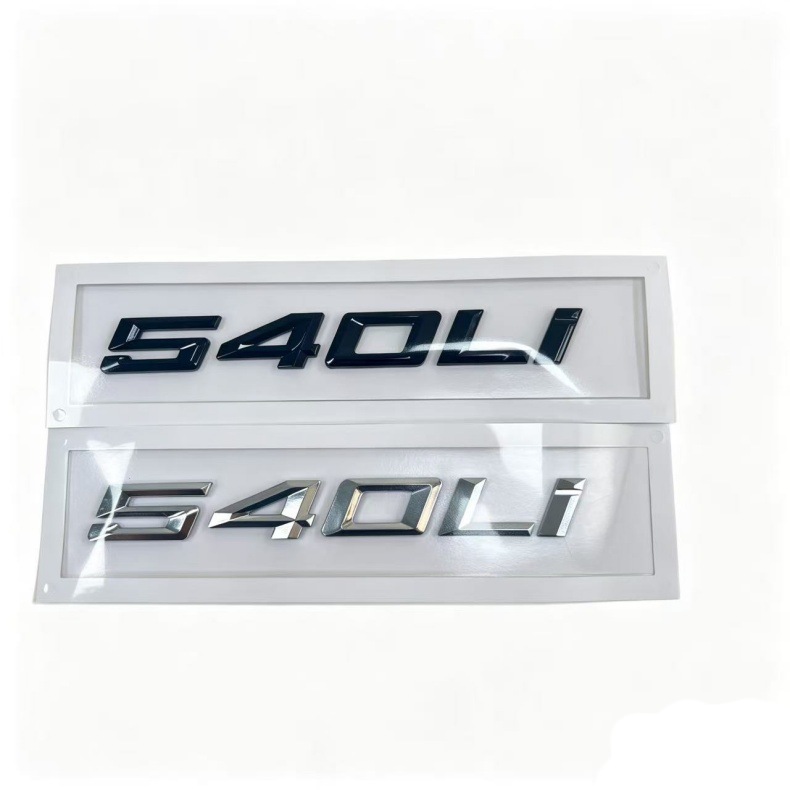 BMW 5 Series car emblems 530 530Li 520Li 540i 525i 535Li letter emblems rear emblems number emblems