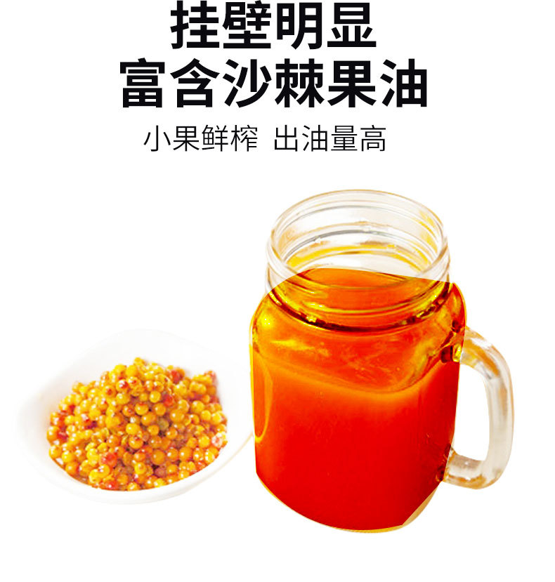Sea Buckthorn Juice Puree Bagged 20kg Wholesale Bulk Inner Mongolia Fresh Pressed quality and texture