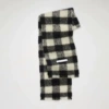 Black plaid with loose beards, high-end full set of labels
