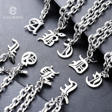 字母手链男潮高级感简约钛钢配饰女跨境轻奢欧美男生百搭手饰饰品