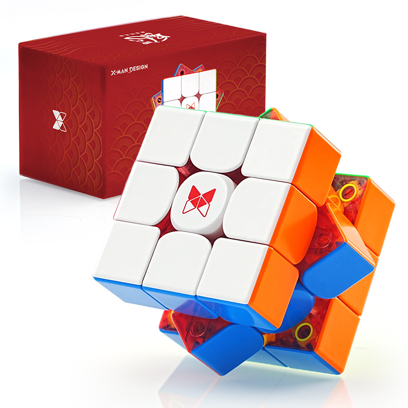 XMD 4th Wind 4 3rd Generation Renewal 3x3 Magnetic Cube UV Faceted Qiyi Yunli Limited Edition Competition_voghion.com