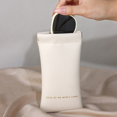 眼鏡袋墨鏡女眼鏡收納包便攜抗壓眼鏡盒自動閉合男太陽眼鏡保護套