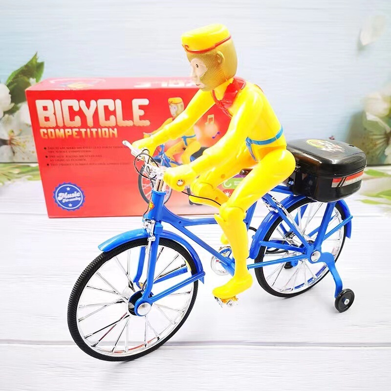 New Electric Doll Riding Bicycle Electric with Music Light Boy Riding Gift Electric Children's Toys New Electric Doll Riding Bicycle Electric with Music Light Boy Riding Gift Electric Children's Toys