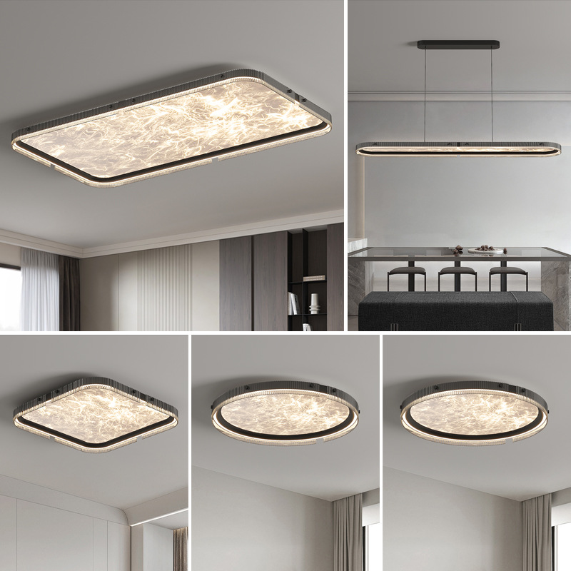 Lámpara de dormitorio de nubes, minimalismo moderno, personalidad avanzada, protección ocular creativa y cálida, sala de estudio para niños, lámpara de techo del dormitorio principal