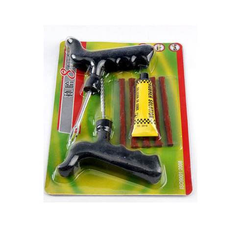 Car tire repair tools 8-piece set large car tire repair tools Car vacuum tire repair tools