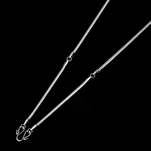 不锈钢扁蛇链关公观音佛祖泰国佛牌吊坠佛链钛钢三挂男女项链配链