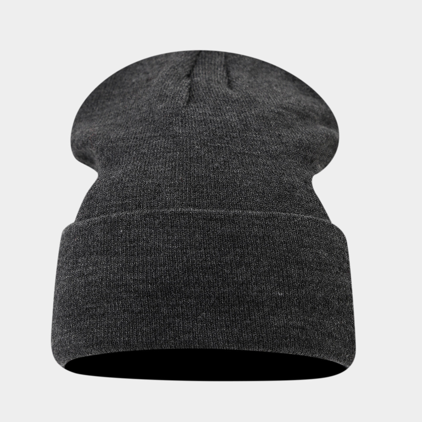 Coreano de alta elasticidad, gorra de lana simple, gorra de punto caliente, gorra de estilo japonés de color sólido sin bordes para hombres y mujeres