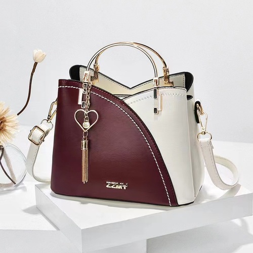 New Style Bag Handbag Korean Color Block Quality Crossbody Bag Large Capacity Shoulder Bag Wholesale Women's Bags