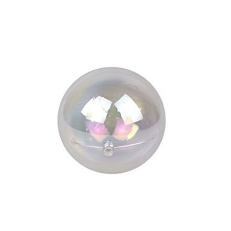幻彩透明ボール誕生日ケーキ装飾ins風透明白色ピンク唯美ロマンチックな焙煎装飾品|undefined