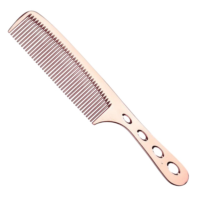 Suministro directo de fábrica espacio de aluminio color peine de metal peine de pelo peine especial peine de acero peine de manzana peine de aceite en stock