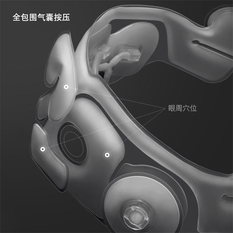 マッサージヘルメット電動ヘッドマッサージャー全自動脳マッサージャーYunyi頭皮理学療法キャップ頭痛|undefined