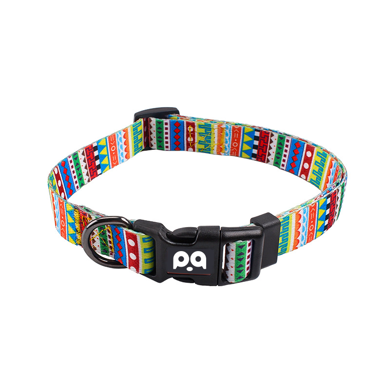 Suministro transfronterizo collar para perros mascota correa para el pecho y la espalda al por mayor collar para perros pequeños y medianos de poliéster para perros Amazon