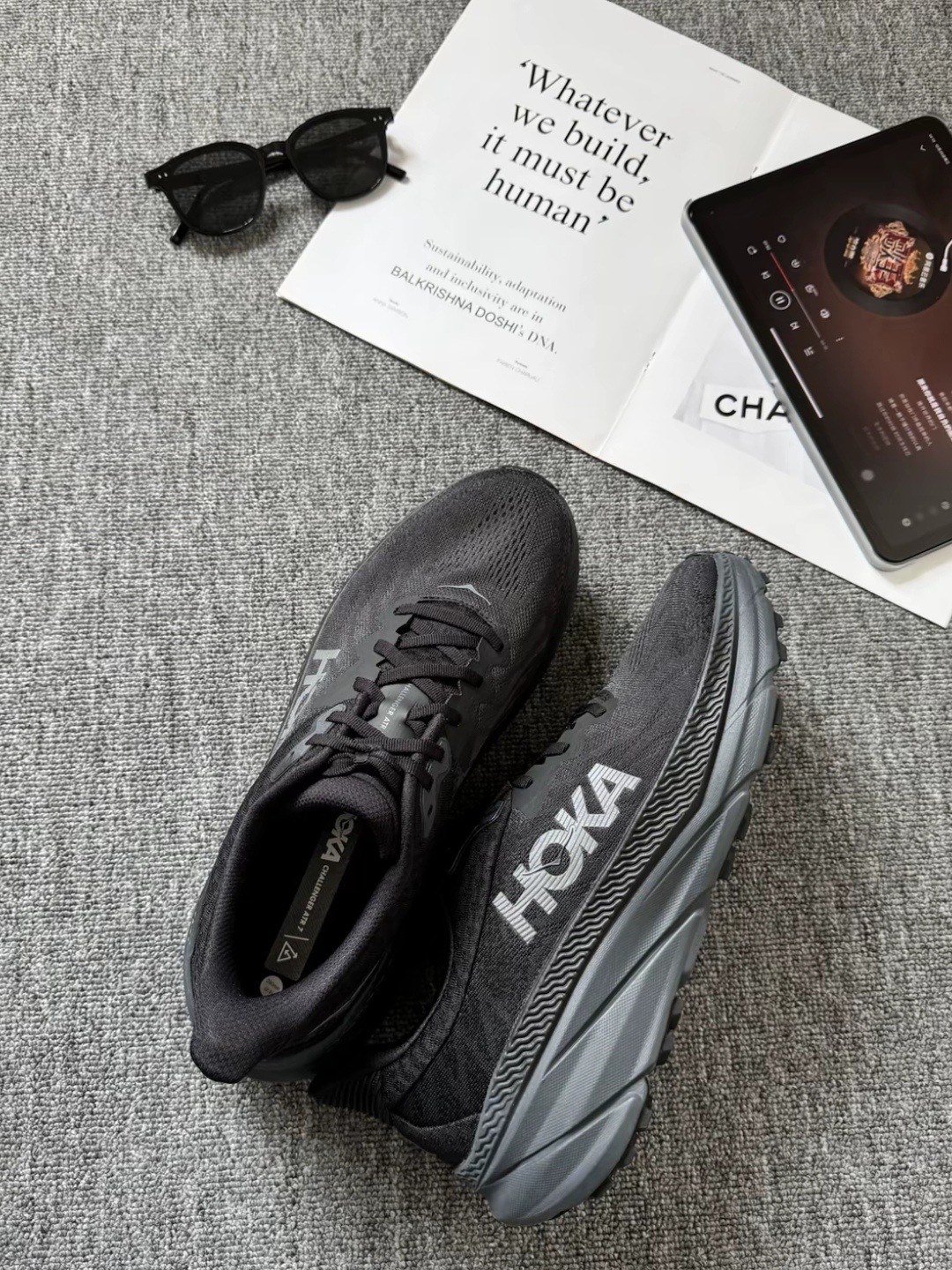 Wear-resistant casual low trend breathable shock-absorbing running…