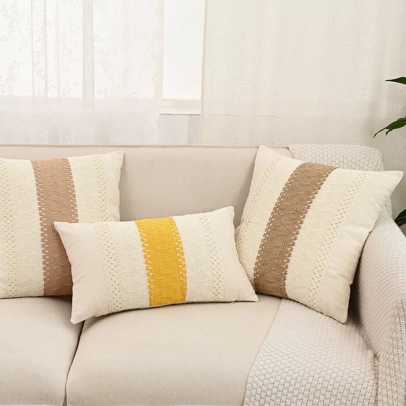 Pillow, retro pillowcase, sofa, (Cross-border trading)