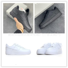 莆田鞋经典款空军一号 AF1纯白纯黑一件代发经典百搭休闲鞋