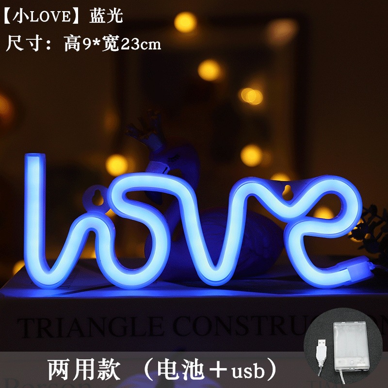 Transfronterizo ins Nueva Santa propuesta confesión luz de neón luz LED luz de modelado decoración del dormitorio Internet celebridad luz decorativa de la noche