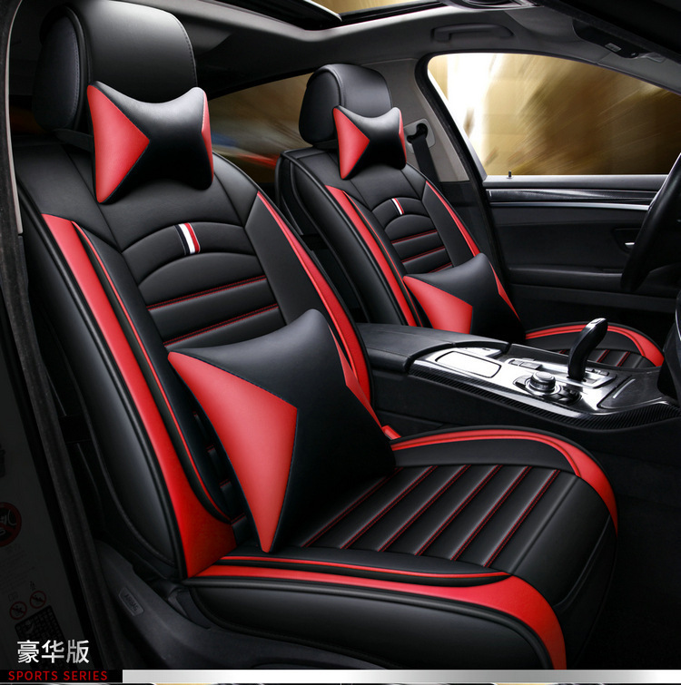 Manufacturer Wholesale All-Inclusive Four-Season Seat Cushions, Three-Dimensional Car Seat Covers, Full Leather Car Seat Covers, Foreign Trade Amazon Cross-Border