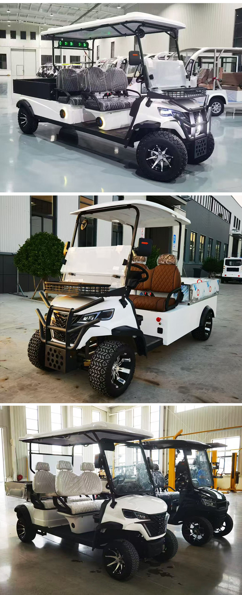 Electric Golf Cart 6-Seater 8-Seater Airport Shuttle Bus Hotel Accommodation Reception Tourist Attraction Sightseeing Vehicle
