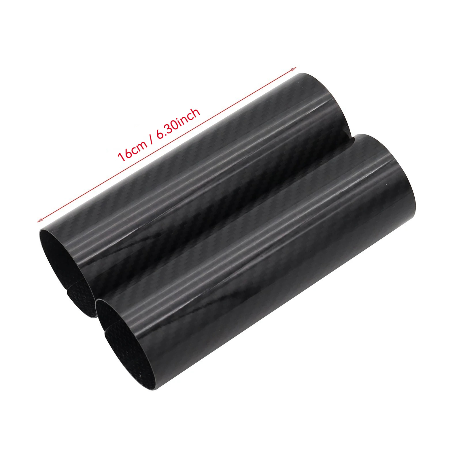 Carbon Fiber Motorcycle Front Fork Protective Cover, Off-Road Modification Anti-Scratch Cover, Universal Shock-Absorbing Protective Cover