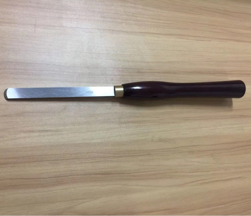 빨간 손잡이 평평한 둥근 머리