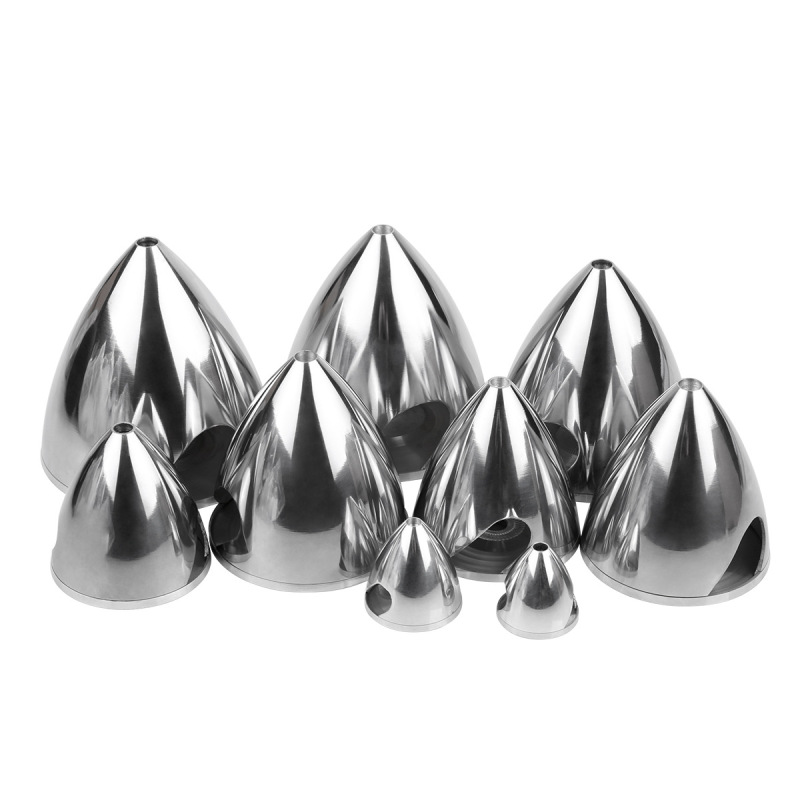 Aluminum alloy fairing for two-blade propeller and metal propeller cover 1.25in-4.0in methanol \fixed wing for gasoline engine Aluminum alloy fairing for two-blade propeller and metal propeller cover 1.25in-4.0in methanol \fixed wing for gasoline engine