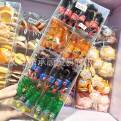 楽しいシミュレーションコーラソーダドリンクボトル食品おもちゃ子供用ヘアピン面白い女の子サイドクリップクリエイティブ小学生ヘアピン