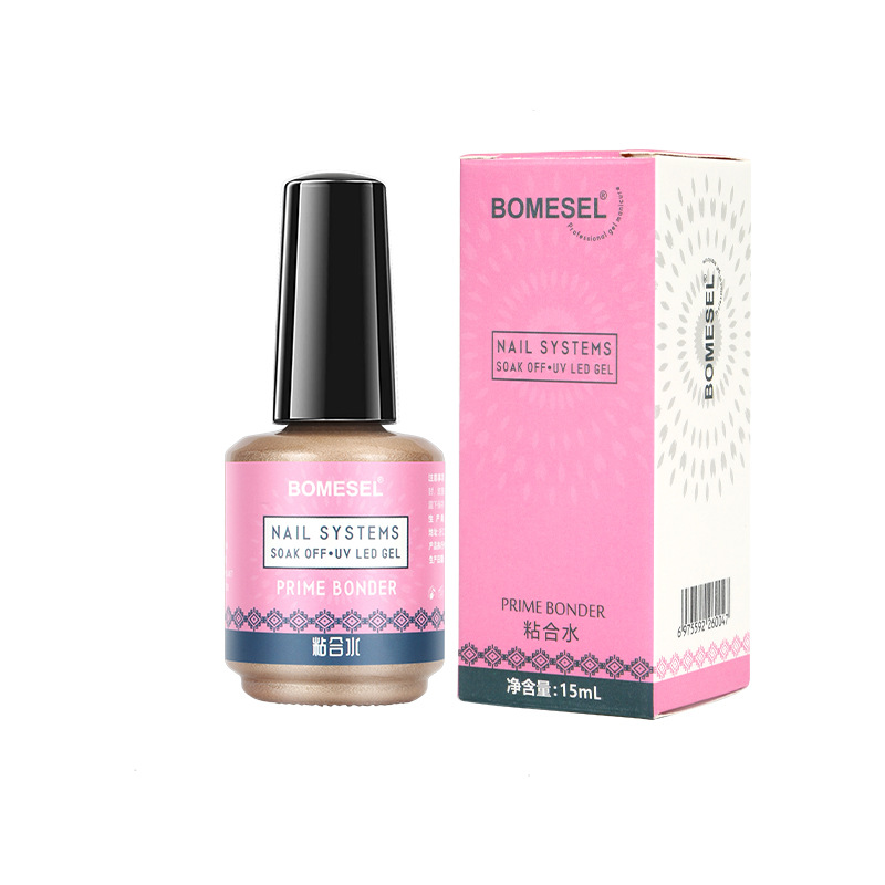 Capa de sellado de aceite brillante de larga duración pegamento base de esmalte de uñas pegamento base de pegamento funcional capa de sellado esmerilado manicura base extraíble pegamento agente de unión