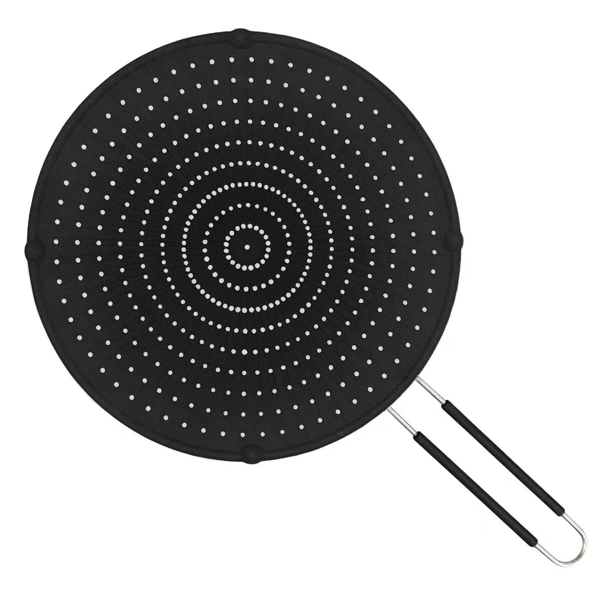 Para Amazon en stock aceite de silicona pantalla silicona olla cubierta grande 12,5 pulgadas