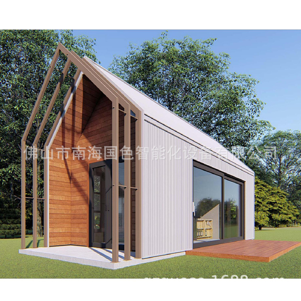 Creativo mueble de acero ligero Villa Sol habitación cielo estrellado espacio escénico cápsula Hotel contenedor actividad habitación B & B