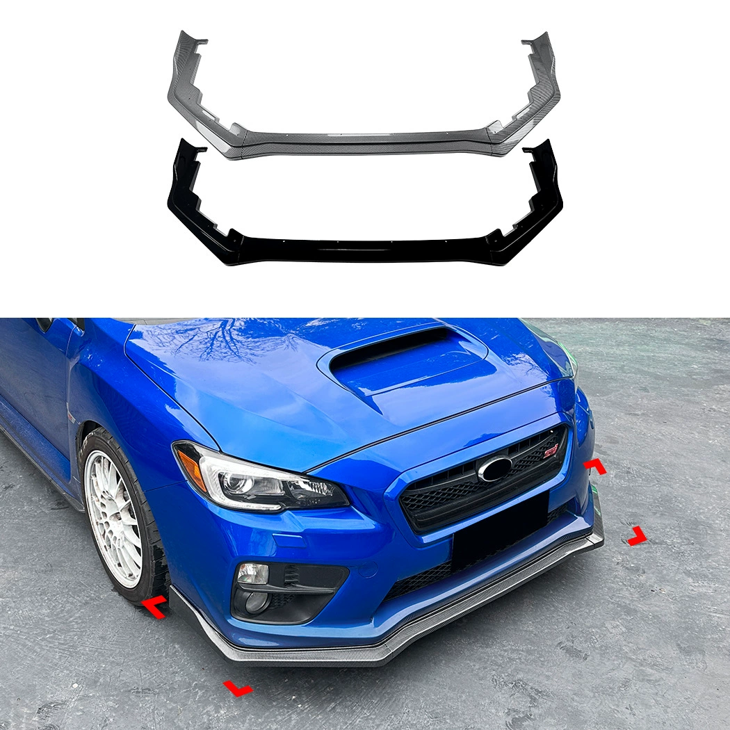 Применимо Subaru WRX STI VA 2015-2021 Передняя губа передняя лопатка спойлер внешняя отделка Трансграничная модификация