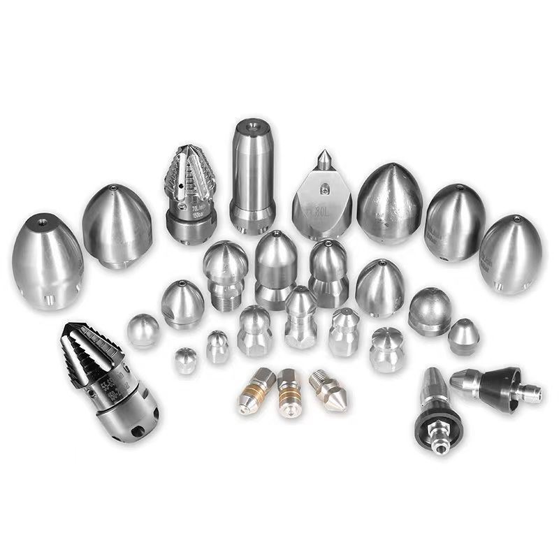 旋转宝塔地钻下水道疏通水老鼠水雷穿刺老鼠头大流量水鬼喷头