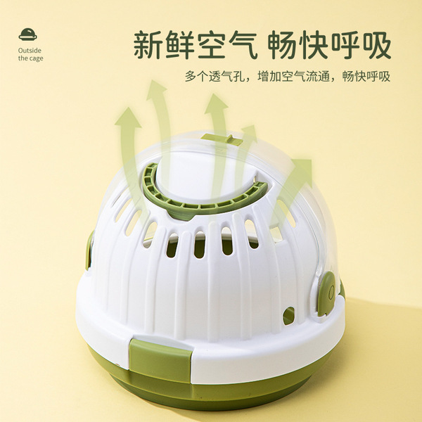 Hammel cage out of the portable pet nest transparent hamster -linked…