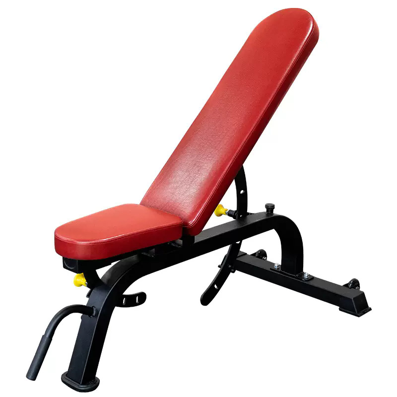 ajustable multifuncional silla de ejercicio de pájaros comerciales horizontal empuje taburetes inclinados equipos de ejercicio al por mayor