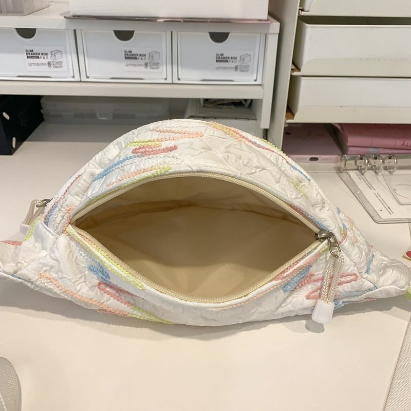 2025 nuevo bolso de pecho deportivo diagonal simple casual de moda bolso de hombro simple fresco bolso de ciclismo para hombres y mujeres del mismo estilo