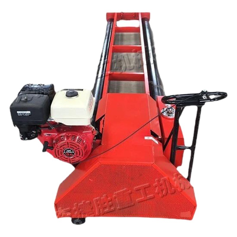 Pavimento de pavimentación niveladora de cemento máquina de pavimentación de piso de concreto auto-caminar rodillo eje aeropuerto pista máquina vibratoria