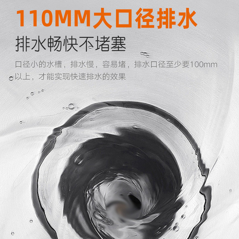 Fregadero de lado estrecho de acero inoxidable 304 personalizado Nano piscina lavabo debajo de la encimera Cocina grande de un solo tanque lavabo hecho a mano