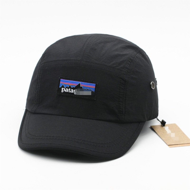 in stock Cross-border Short-brim Six-piece Cap Men's Quick-drying Waterproof Baseball Cap Women's Sunscreen Outdoor Cap Summer All-match